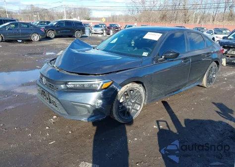 2024 Honda Civic Sport z USA, uszkodzony, nr VIN 2HGFE2F54RH532601